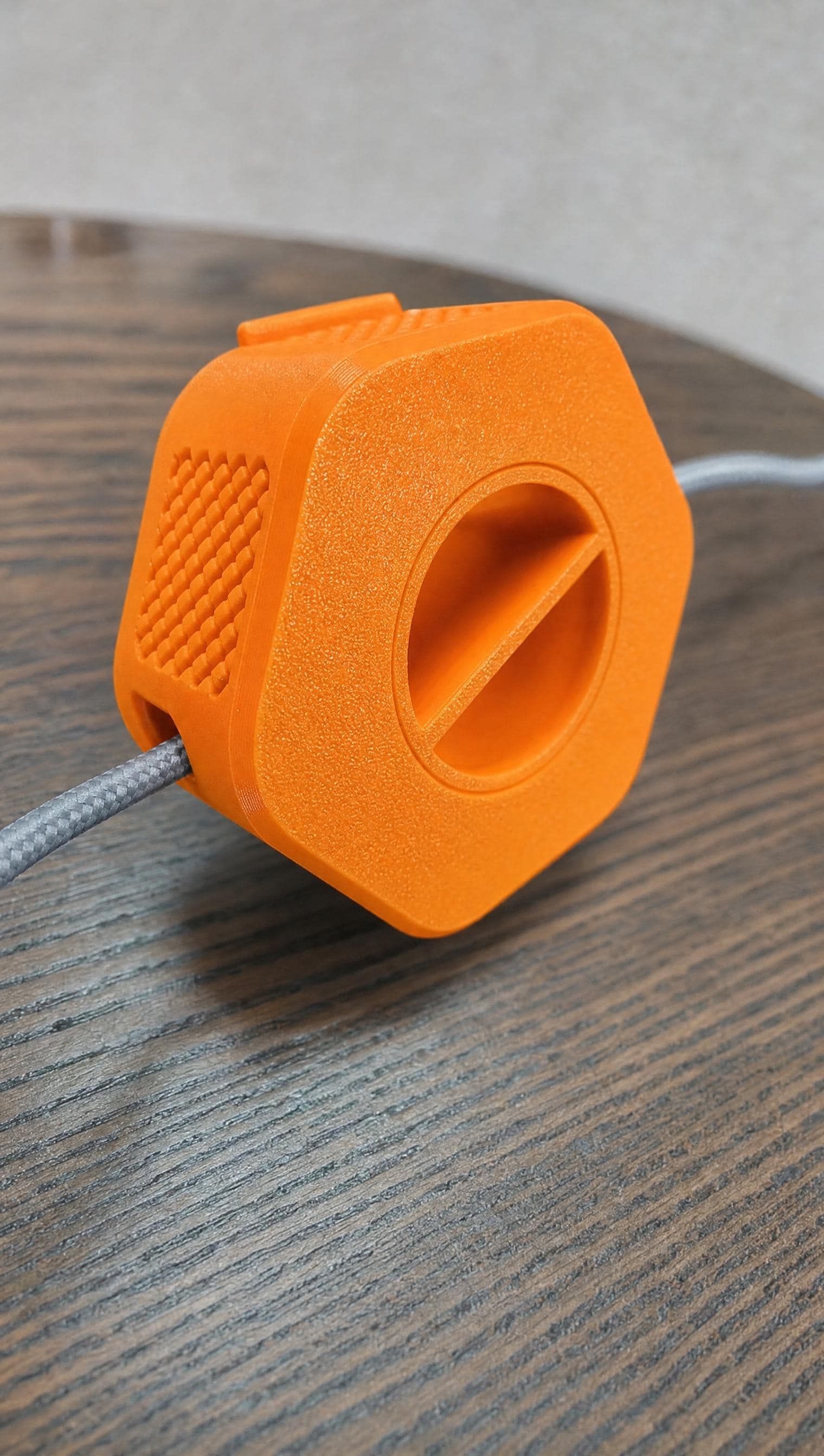 Enrouleur de câble Enroulo orange